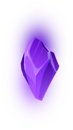 Purple diamond